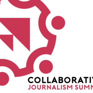 the collaborative journalism summit logo