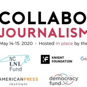 The logo and sponsors for the 2020 CollaborativeJ Summit